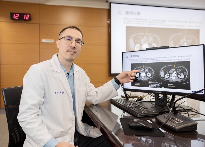 廖亭凱醫師於記者會分享胰臟癌治療新里程【術前化療合併擴大切除】圖片