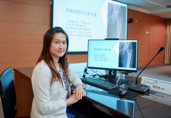 蘇斐琳醫師於記者會分享沉默的疾病【骨質疏鬆】醫療衛教議題圖片