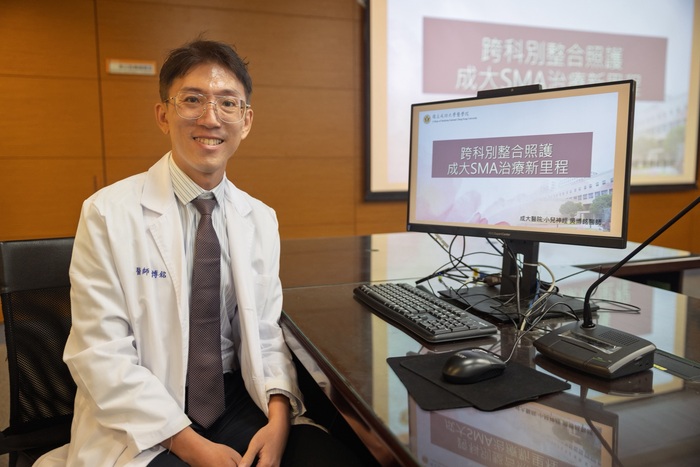 吳博銘醫師於記者會分享【脊髓性肌肉萎縮症(SMA)】治療新里程圖片