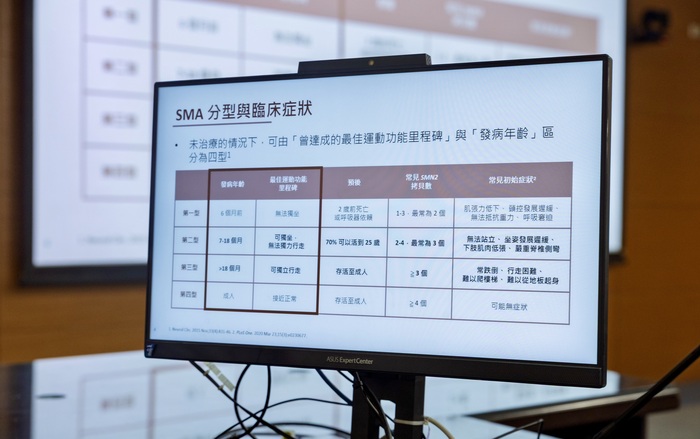 吳博銘醫師於記者會分享【脊髓性肌肉萎縮症(SMA)】治療新里程圖片