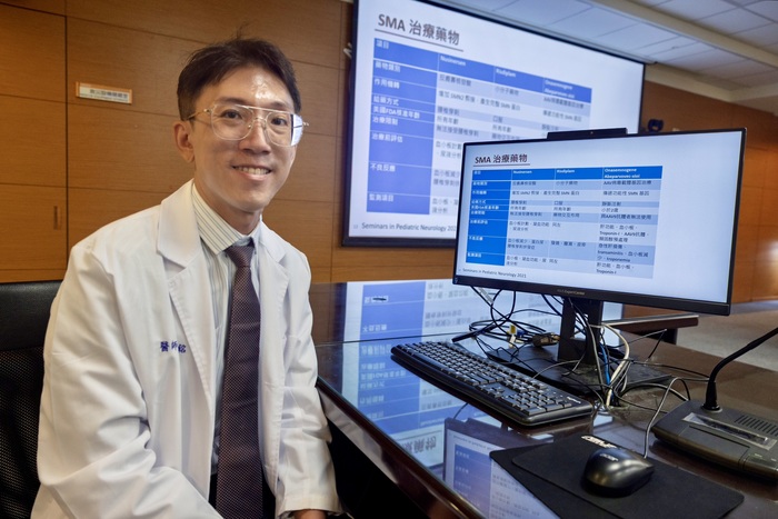 吳博銘醫師於記者會分享【脊髓性肌肉萎縮症(SMA)】治療新里程圖片