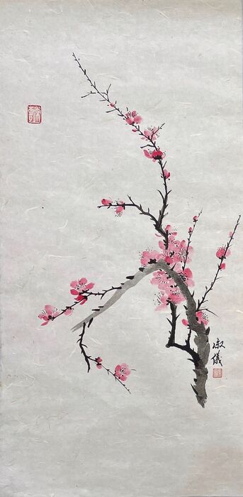 114.02.03儀為有你,三生有杏-水墨創作展圖片