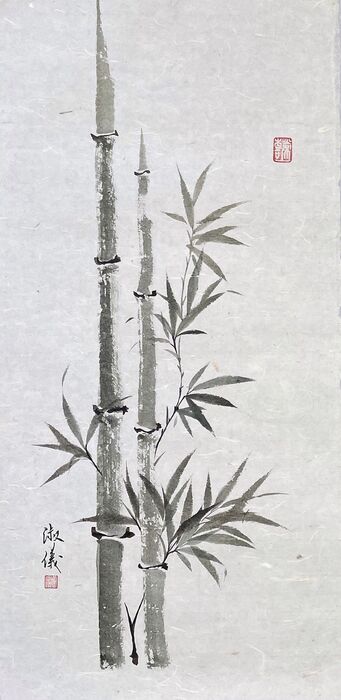 114.02.03儀為有你,三生有杏-水墨創作展圖片
