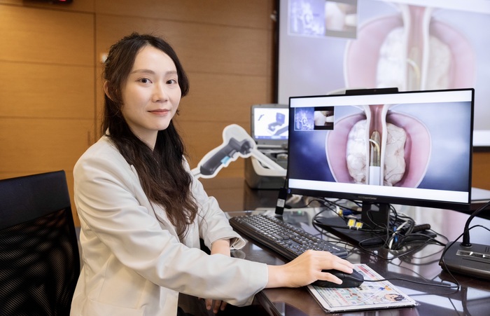 謝宜珈醫師於記者會分享攝護腺微創手術【水蒸氣消融術】圖片