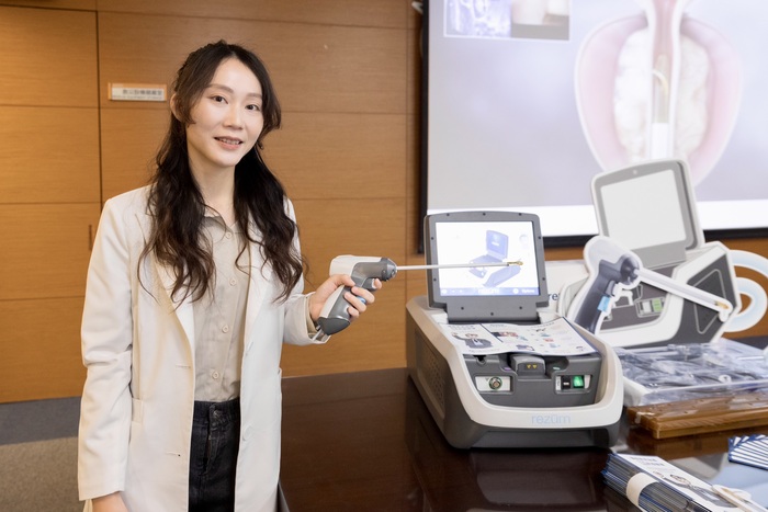 謝宜珈醫師於記者會分享攝護腺微創手術【水蒸氣消融術】圖片